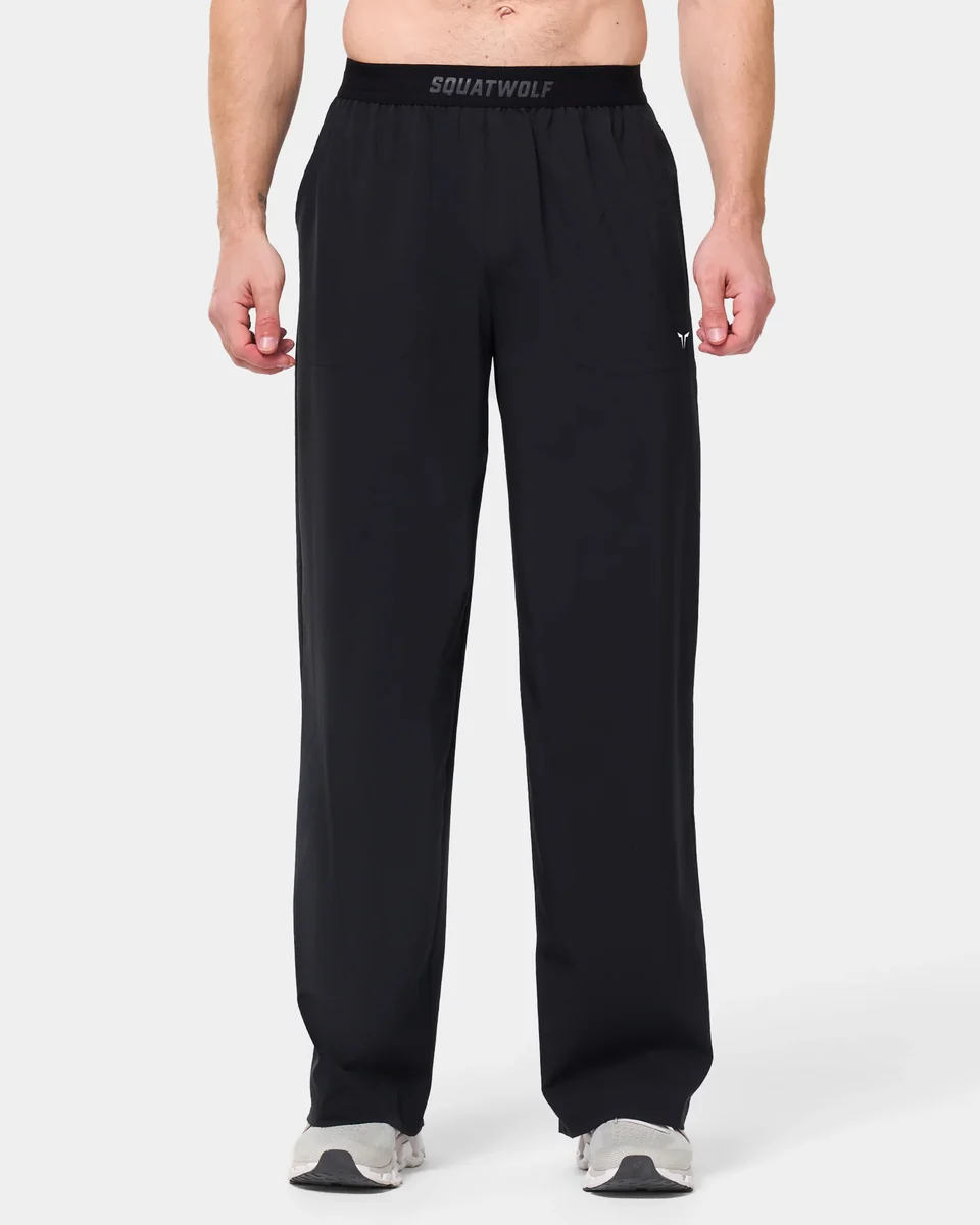 Image of the Woven Stretch Joggers Gym Clothes SQUATWOLF