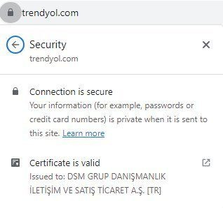 How to ensure the Trendyol online store is safe to shop from? How to ensure the Trendyol online store is safe to shop from?