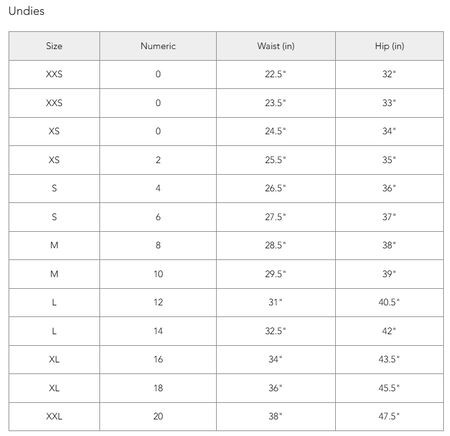 American Eagle Women Curvy Bottoms size guide