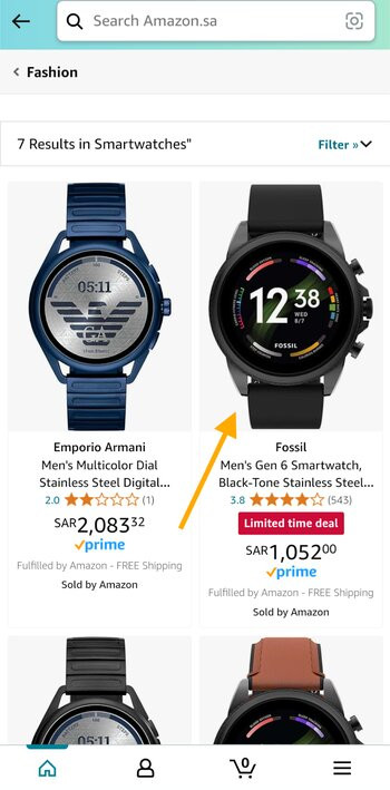 Select the brand of the product you wish to buy